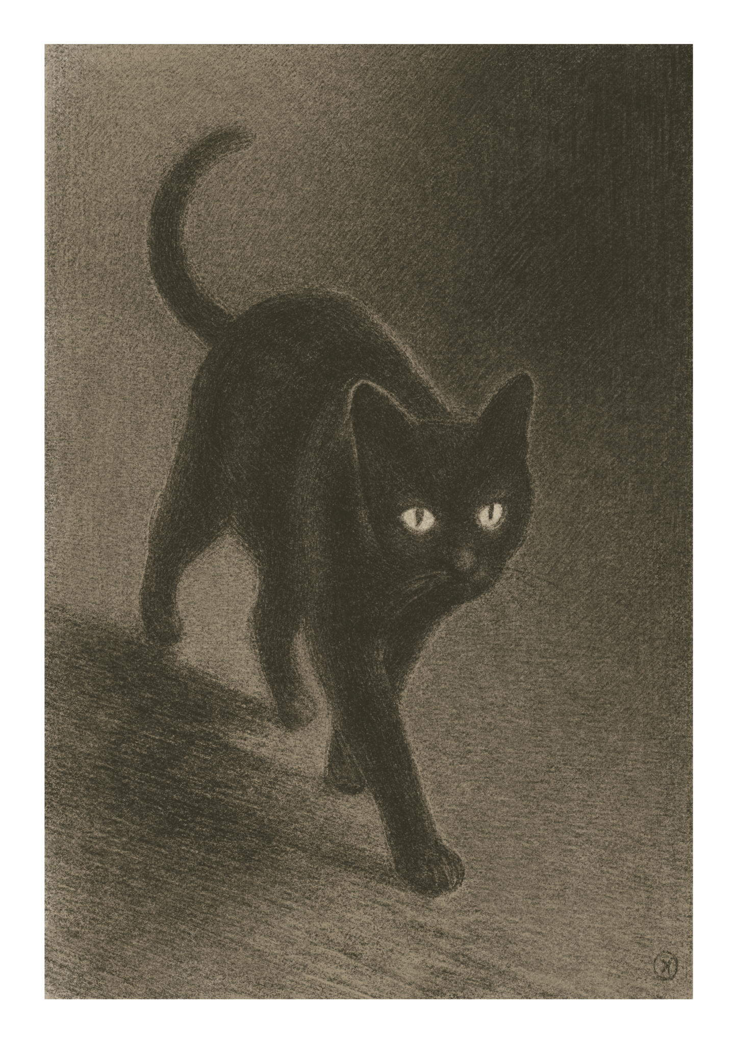 Nightpaws - Art Print
